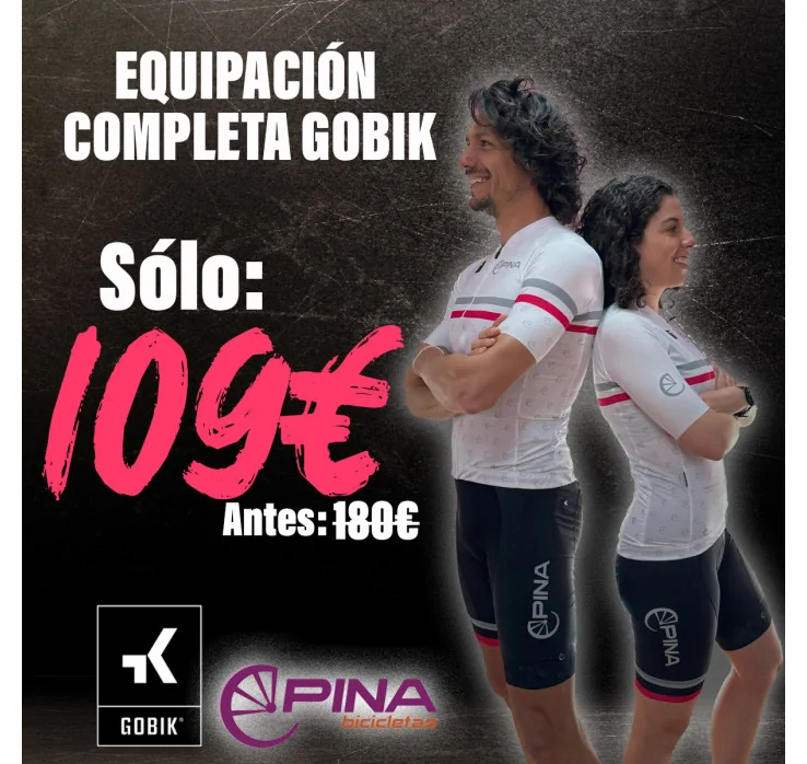 EQUIPACION COMPLETA BICIS PINA GOBIK